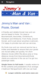 Mobile Screenshot of jimmysmanandvan.co.uk